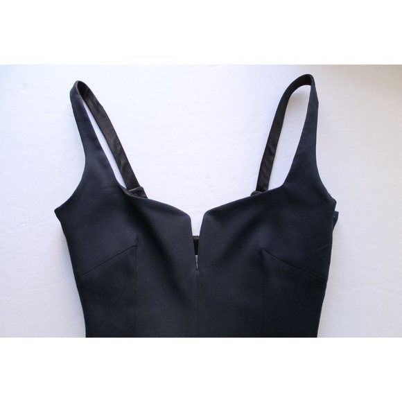 Galvan London Signature Corset Jumpsuit Midnight Size US 4 - Picture 4 of 5